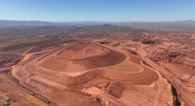 Mine site rehabilitation and land restoration earthworks